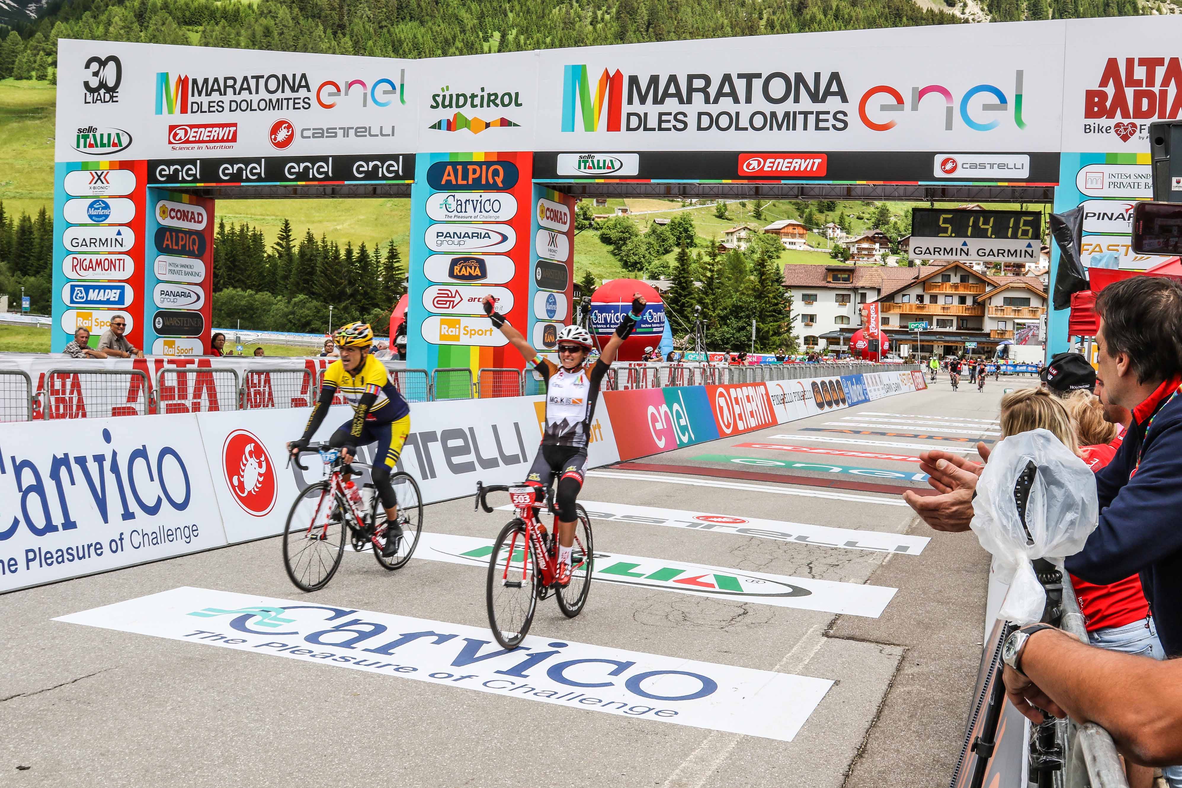 Carvico S.p.A. Gold Partner della 31° Maratona Dles Dolomites – Enel.